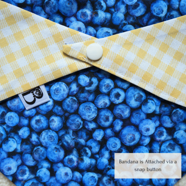 'Berry Special' Reversible Tie-on Bandana - Image 2