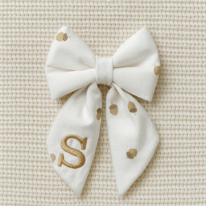 Little Acorn Personalized Bow