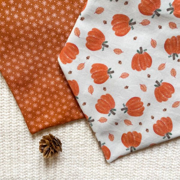 Pumpkin Patch Reversible Bandana - Image 3